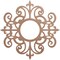 Ekena Millwork Dijon Wood Fretwork Pierced Ceiling Medallion, Wood (Paint Grade), 18"OD x 5 7/8"ID x 3/8"T CMWP18X18X0375DIMF - alternate 1
